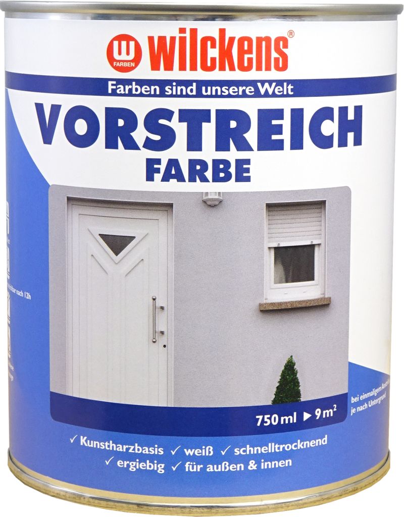 Wilckens Vorstreichfarbe, 750 ml, Weiß Produktbild 