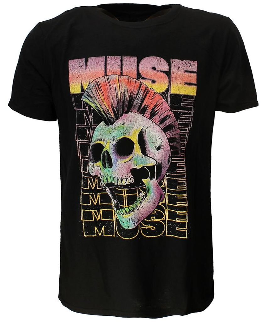 Muse Mohawk Skull T-Shirt – Offizielles Merchandise - XXL