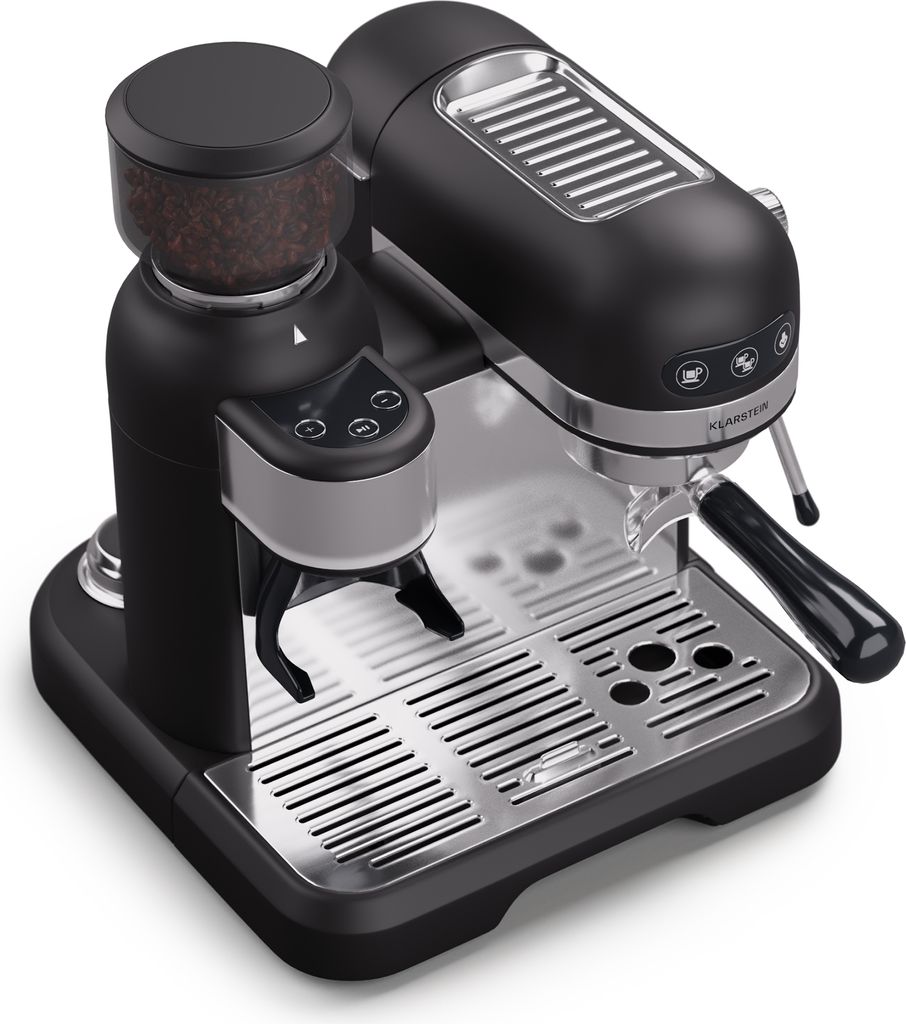 Klarstein, retro espresso kávovar s portafiltrom, napeňovač Obrázok produktu 