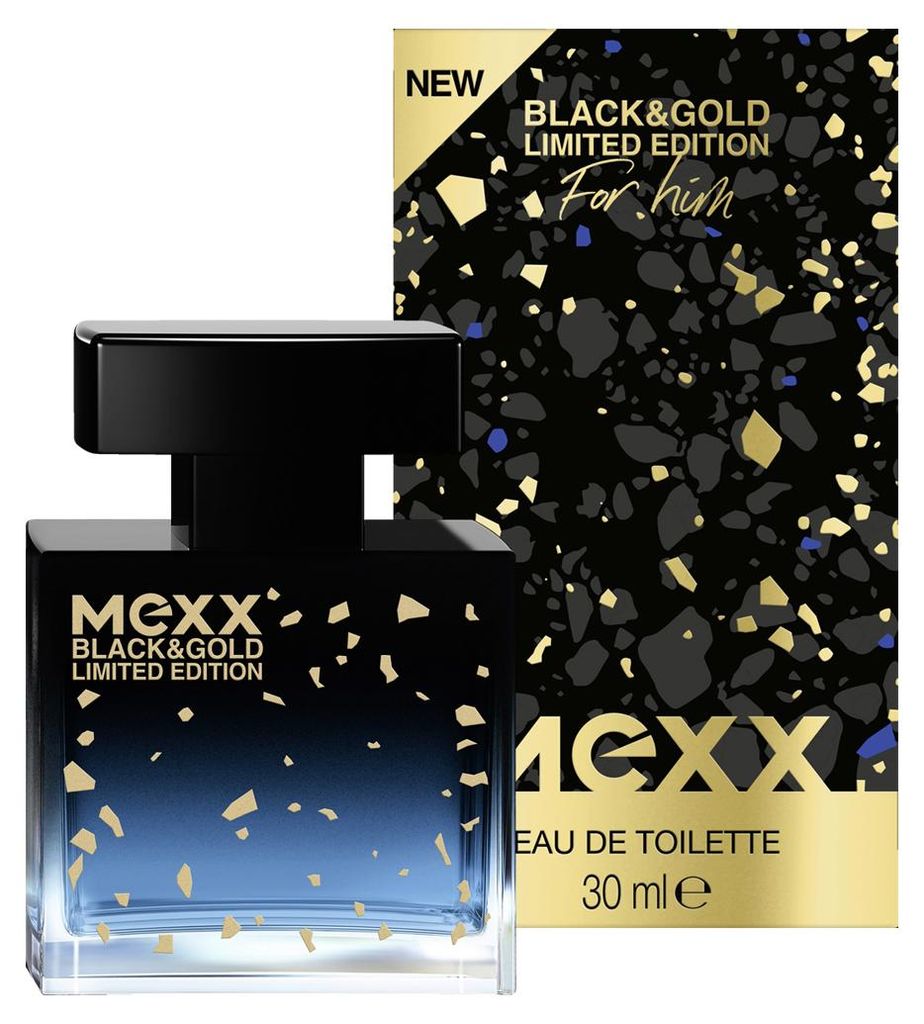 Mexx Uomo Nero e Oro Eau de Toilette 30ml Immagine del prodotto 