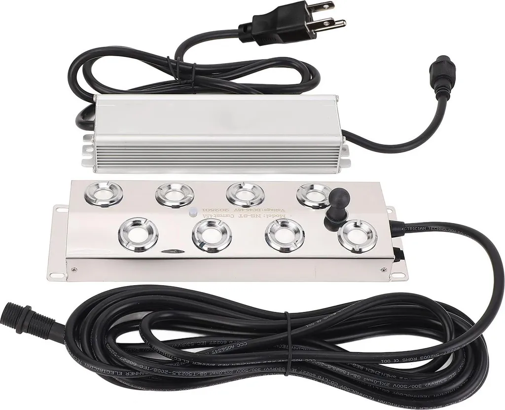 Brumisateur de bassin professionnel 8 têtes débit 6L/h pour jardin et rocaille