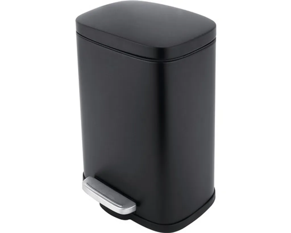 Cestino Rifiuti Nimco 5 L Nero Opaco KOS 8005-90 | Design Premium Bagno
