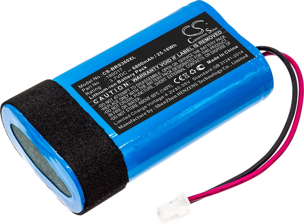 Batteria TECHTEK per Braven Stryde 360 | Ricambio 180017 Alta Qualità