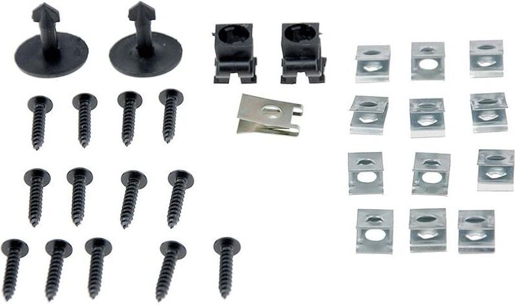 30x NTY Halteclipsatz Karosserie EZC-AU-035 für AUDI A4 Avant (8ED, B7)