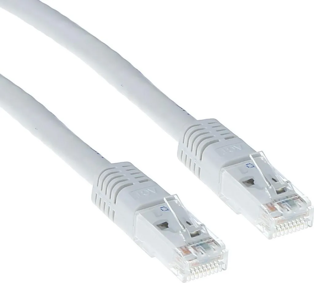 ACT IB5451 Cavo Patch CAT5E 1.5m Bianco | Gigabit Ethernet RJ45