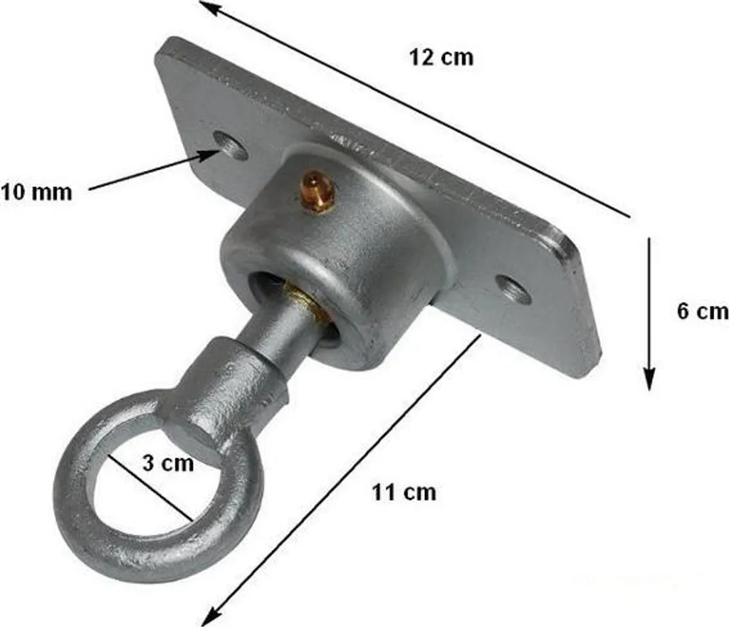 Élingue Type K haute résistance 3000kg avec boucles protégées de 4m