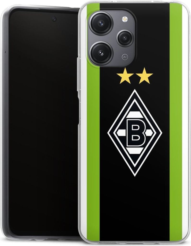 DeinDesign Handyhülle für Xiaomi Redmi 12 Silikon Hülle Case Smartphone Schutzhülle Borussia Mönchengladbach Gladbach Logo