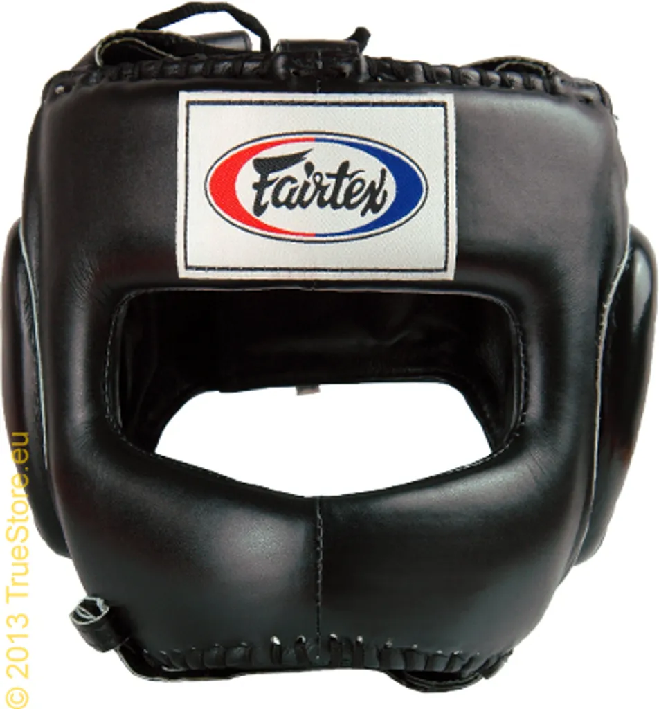 Casque Fairtex HG4 Full Face Noir - Protection Intégrale Boxe et MMA