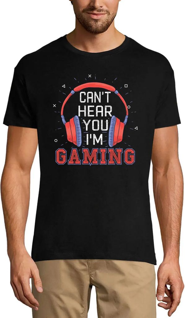 Herren Grafik T-Shirt Ich kann dich nicht hören ich spiele - Geburtstag für Gamer – Can't Hear You I'm Gaming - Birhtday For Gamers