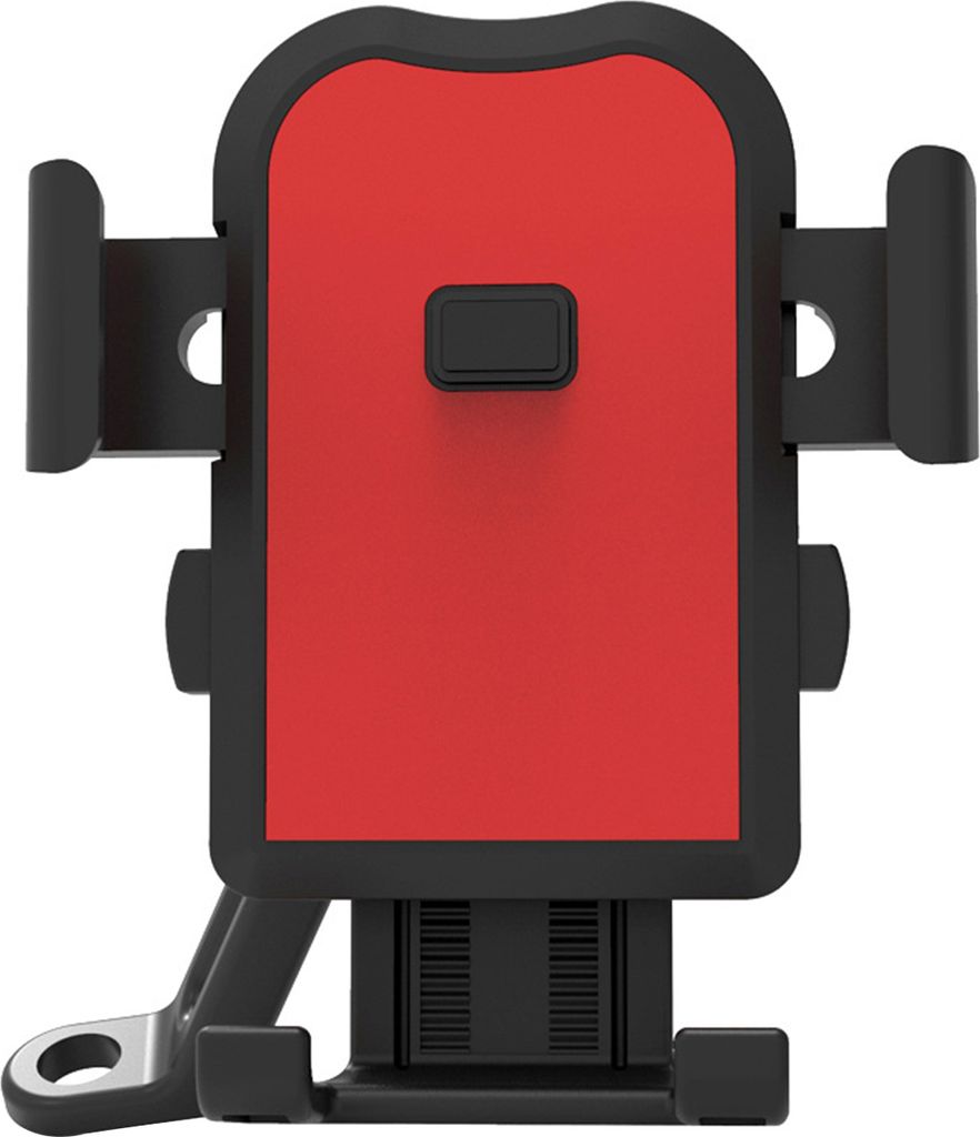 Telefonhalter selbst speichern stetig einstellbare Fahrrad-Handy-Navigationsunterstützung für den Motorzyklus-Rot 2
