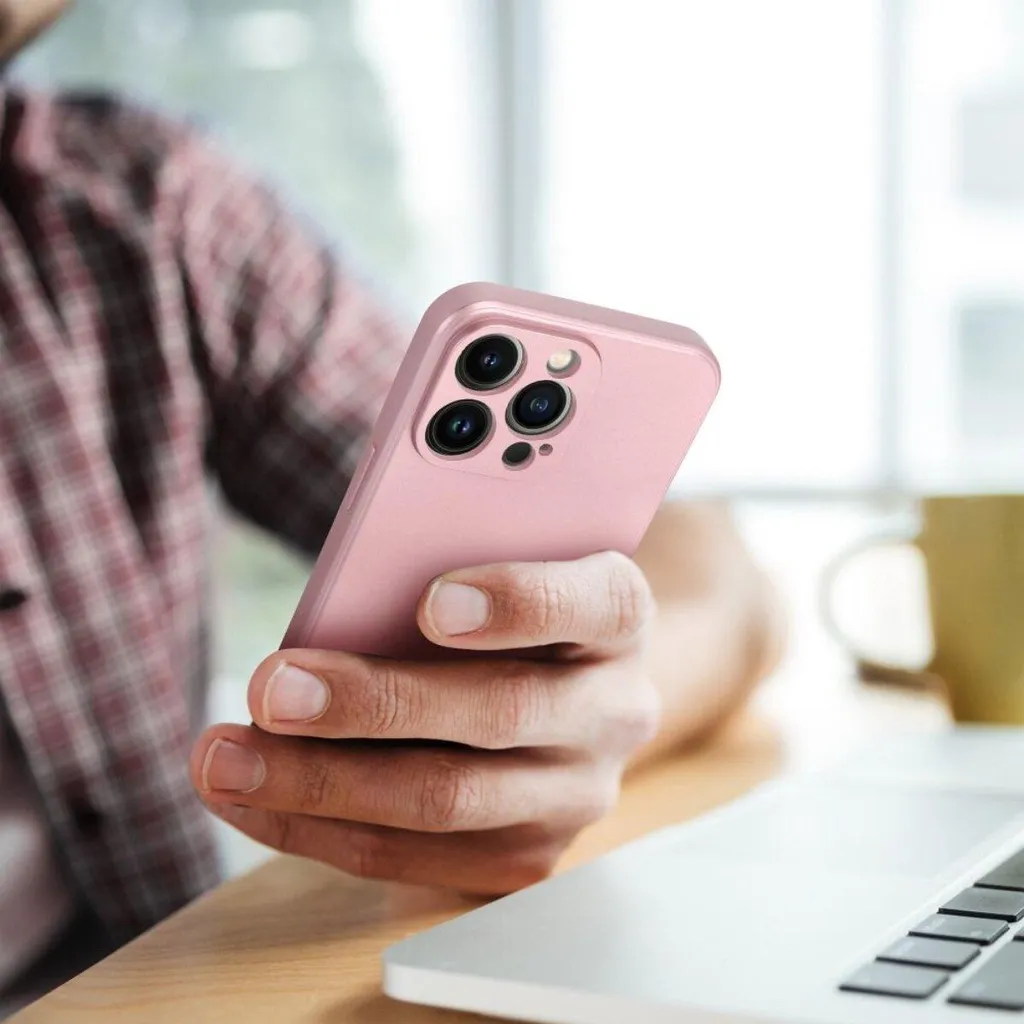 Custodia iPhone 17 Rosa Business TPU | Design Sottile Professionale - 3