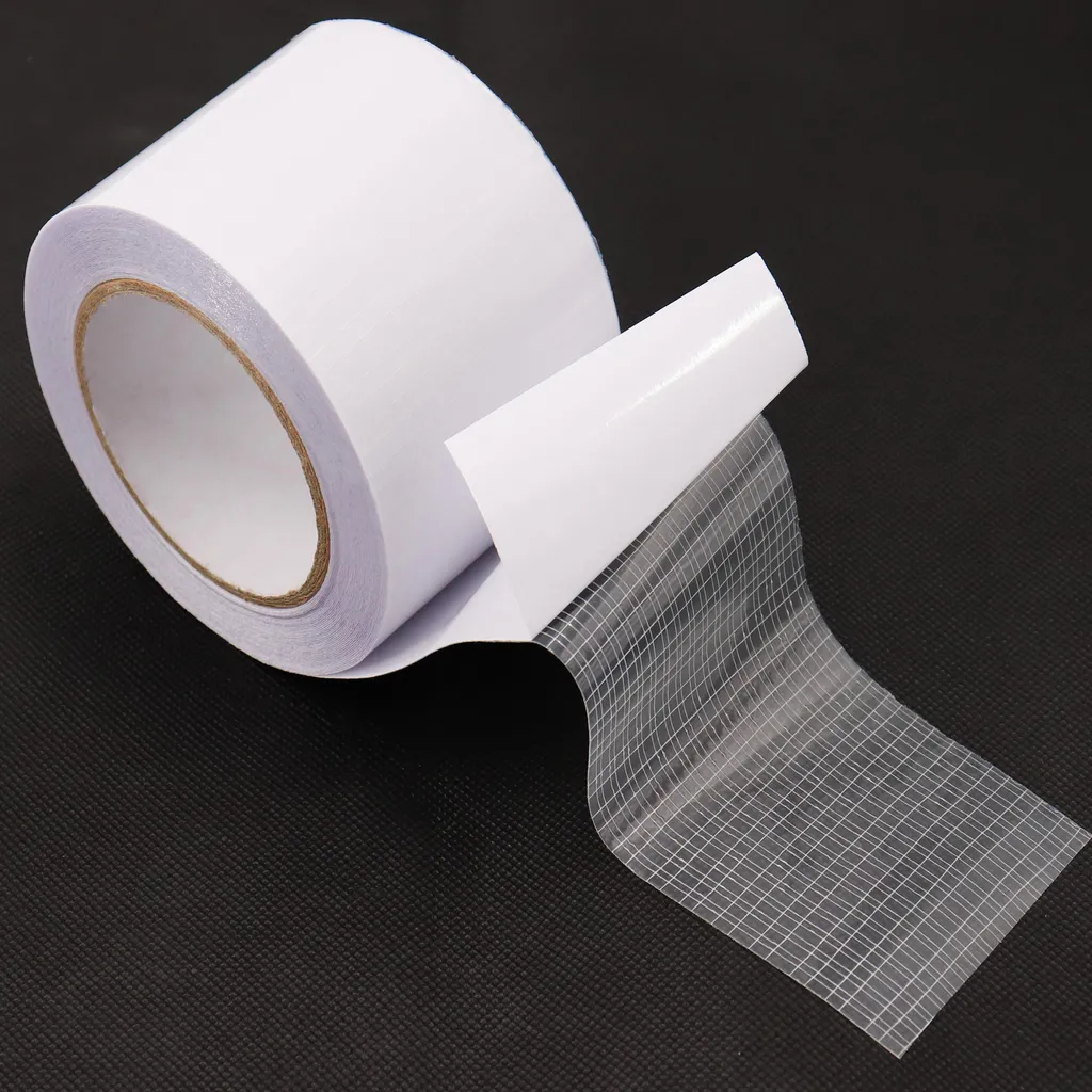 Ruban adhésif de réparation film de serre résistant UV 8cm x 15m lot de 5