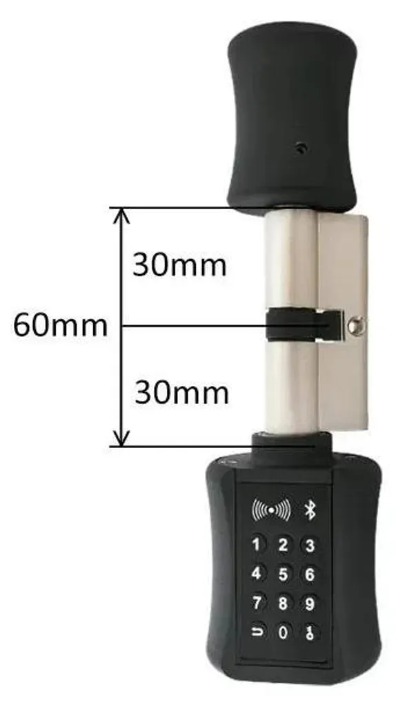 Serrure intelligente Bluetooth pour sécuriser votre entrée - Noir 60