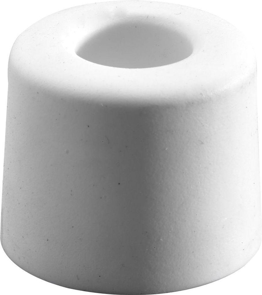 Hettich Türstopper 24,0 x 30,0 mm Kunststoff weiß - 1 Stück