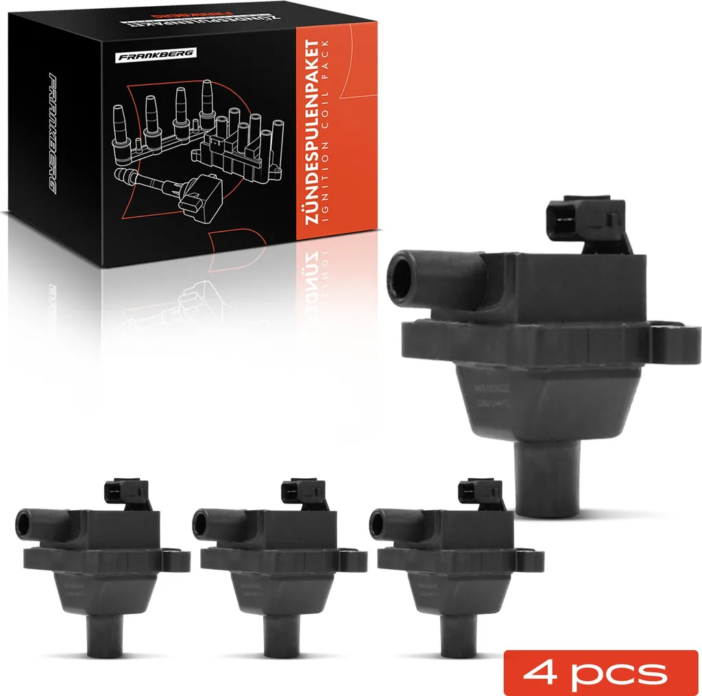 Kit 4 Bobines d'Allumage pour Réparation Alfa Romeo 145 146 155 156 1.8