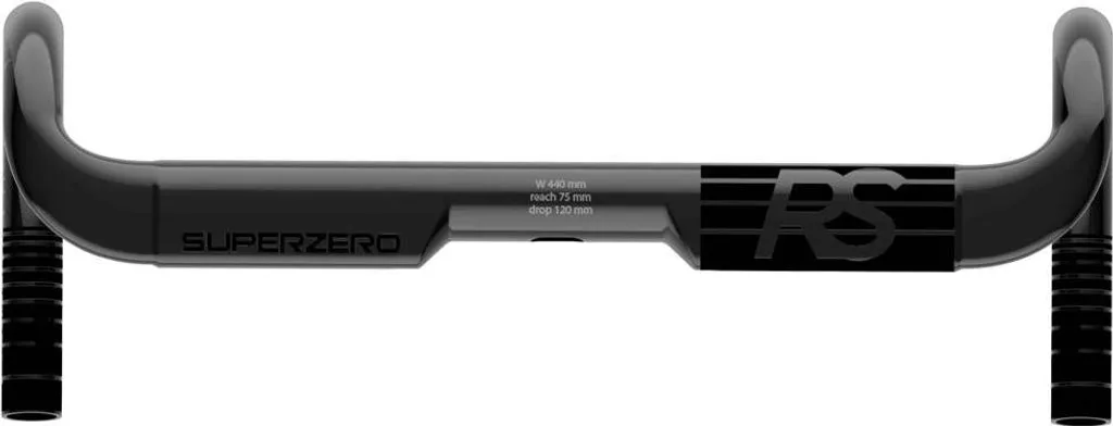 Guidon Carbone Rigide Deda Superzero RS DCR 46 cm - Design Ultra-Léger