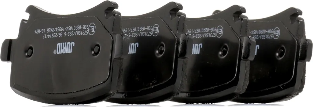 Plaquettes de frein JURID anti-bruit pour supprimer sifflements VW Golf