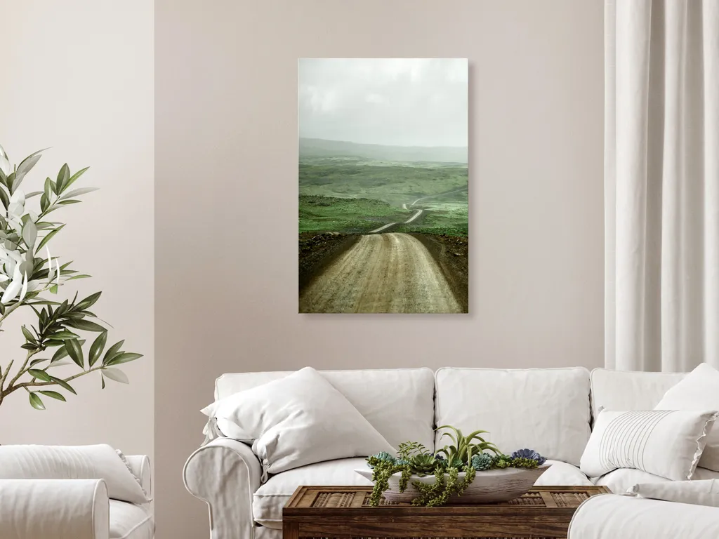 Offerta Quadro 40x60 Strada Pianure - Paesaggio su Tela Economico - 2