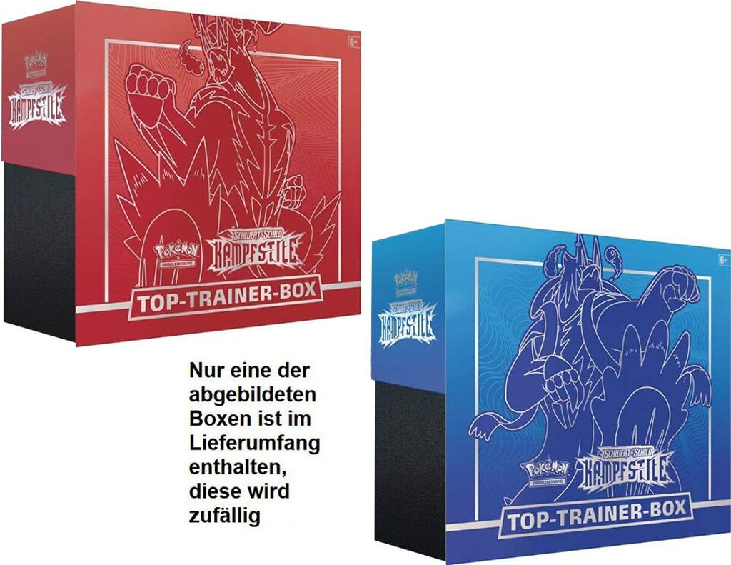 Pokemon Sammelkartenspiel: Top-Trainer-Box SS6: Kampfstile Produktbild 