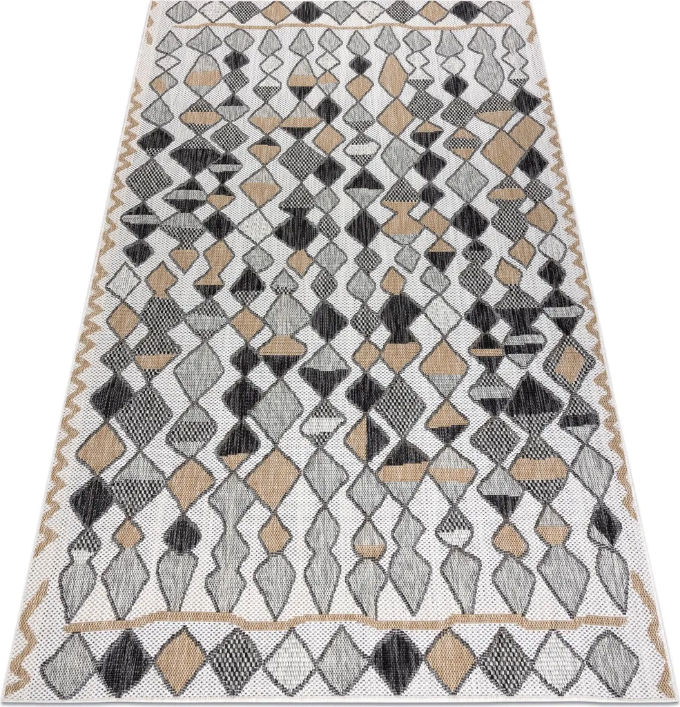 Tapis d'intérieur facile d'entretien pour salon et salle à manger 160x220