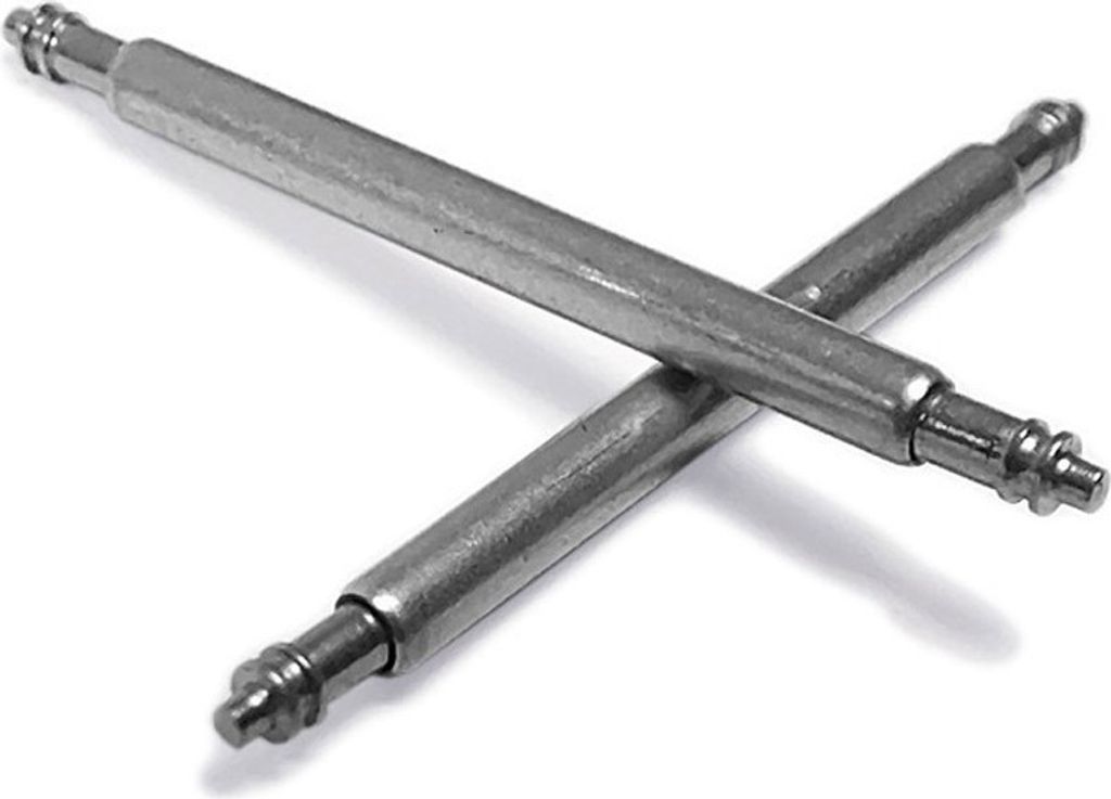 Minott 2 x Federstege 1Paar Ø 1,50mm Edelstahl silberfarben Produktbild 