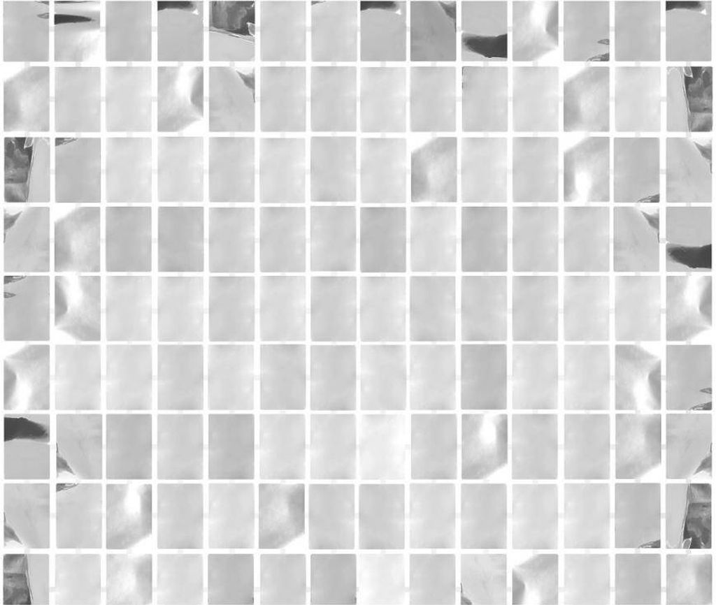 Silberner Flächenvorhang, 200x100 cm