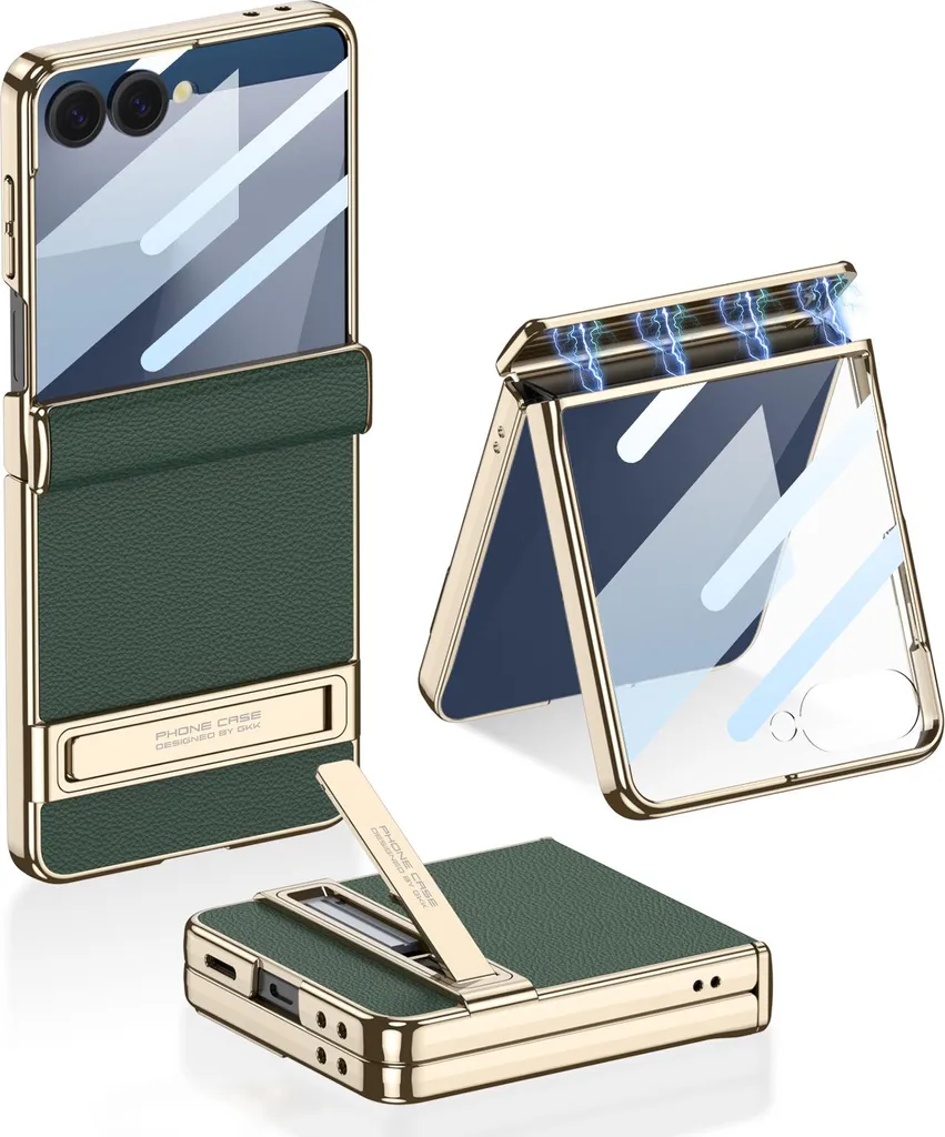 Cover Z Flip 7 Verde: Protezione Sicura per Tutta la Famiglia