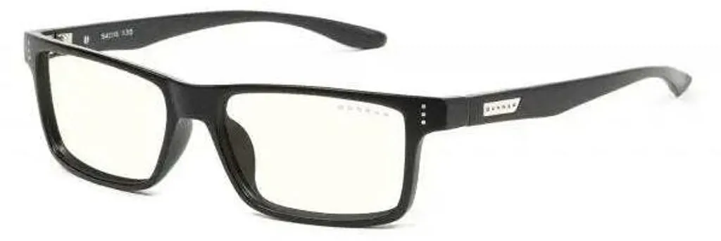 Lunettes Gunnar Vertex Onyx Clear Ultra-Légères et Anti-Scintillement