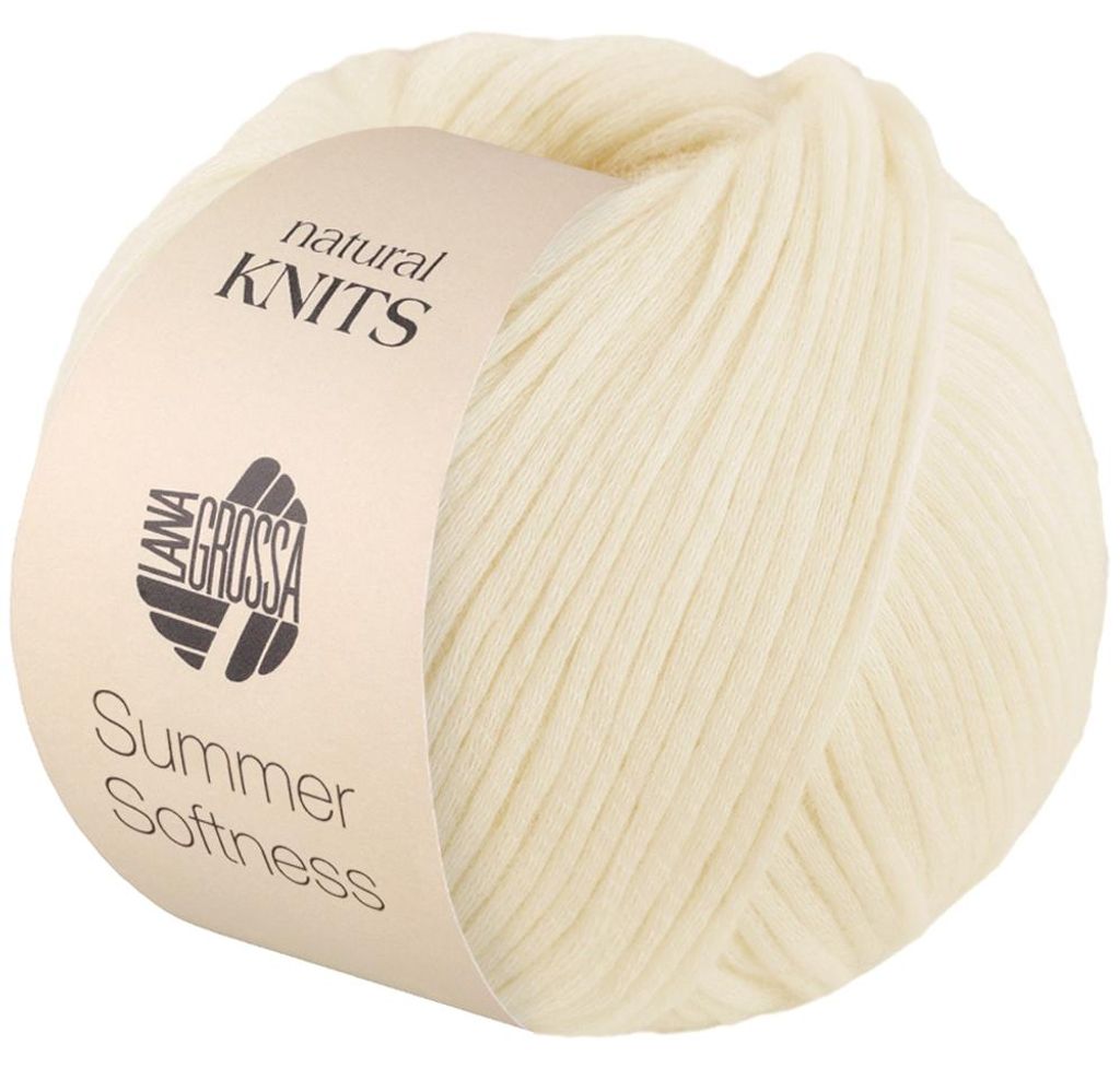 Lana Grossa - Summer Softness 0002 creme Produktbild 