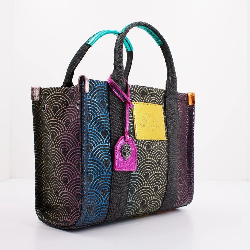Sac Fourre-Tout Noir Kurt Geiger Small Southbank Idéal Ville et Bureau - 2