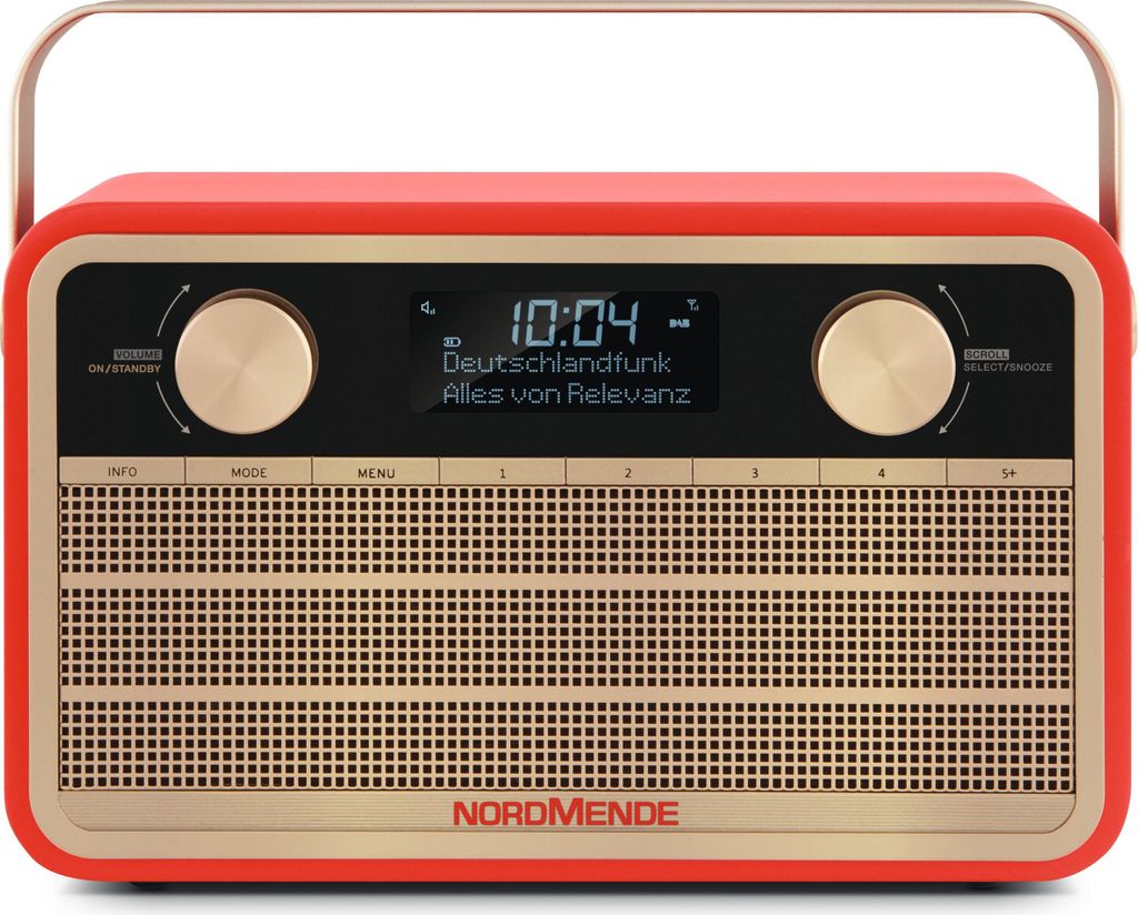 Nordmende Transita 120 tragbares DAB Radio (DAB+, UKW, 24 Produktbild 
