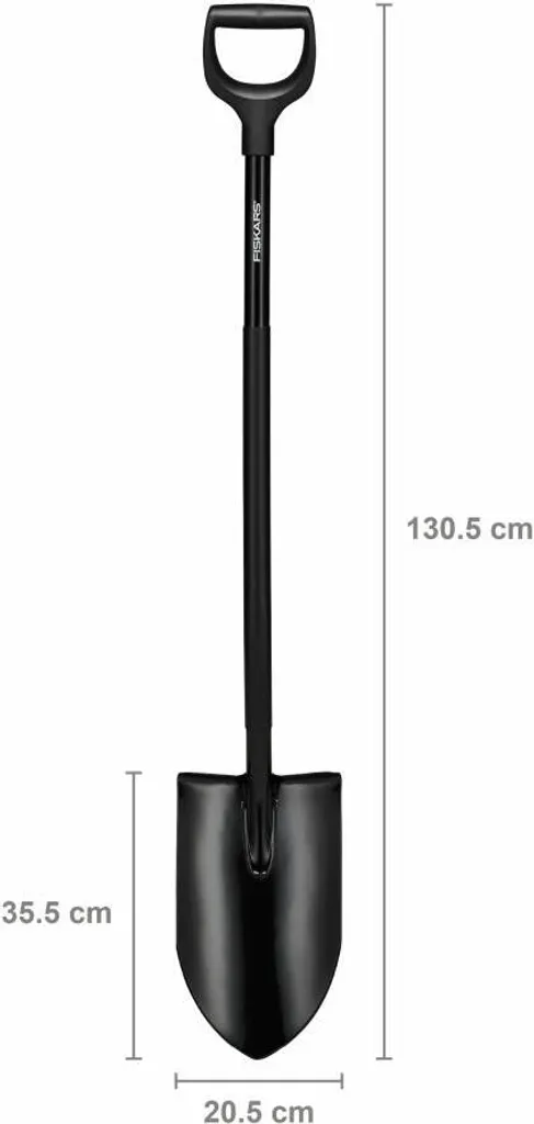 Bêche en acier au bore Fiskars Ergonomic Pro pack de 4 outils