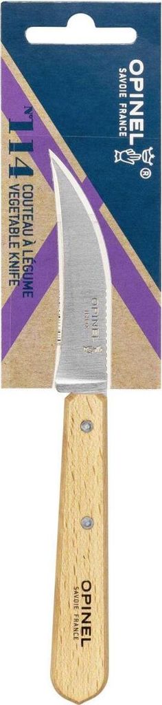 Opinel 001923 Opinel Gemüsemesser No. 114 Holzgriff natur Immagine del prodotto 