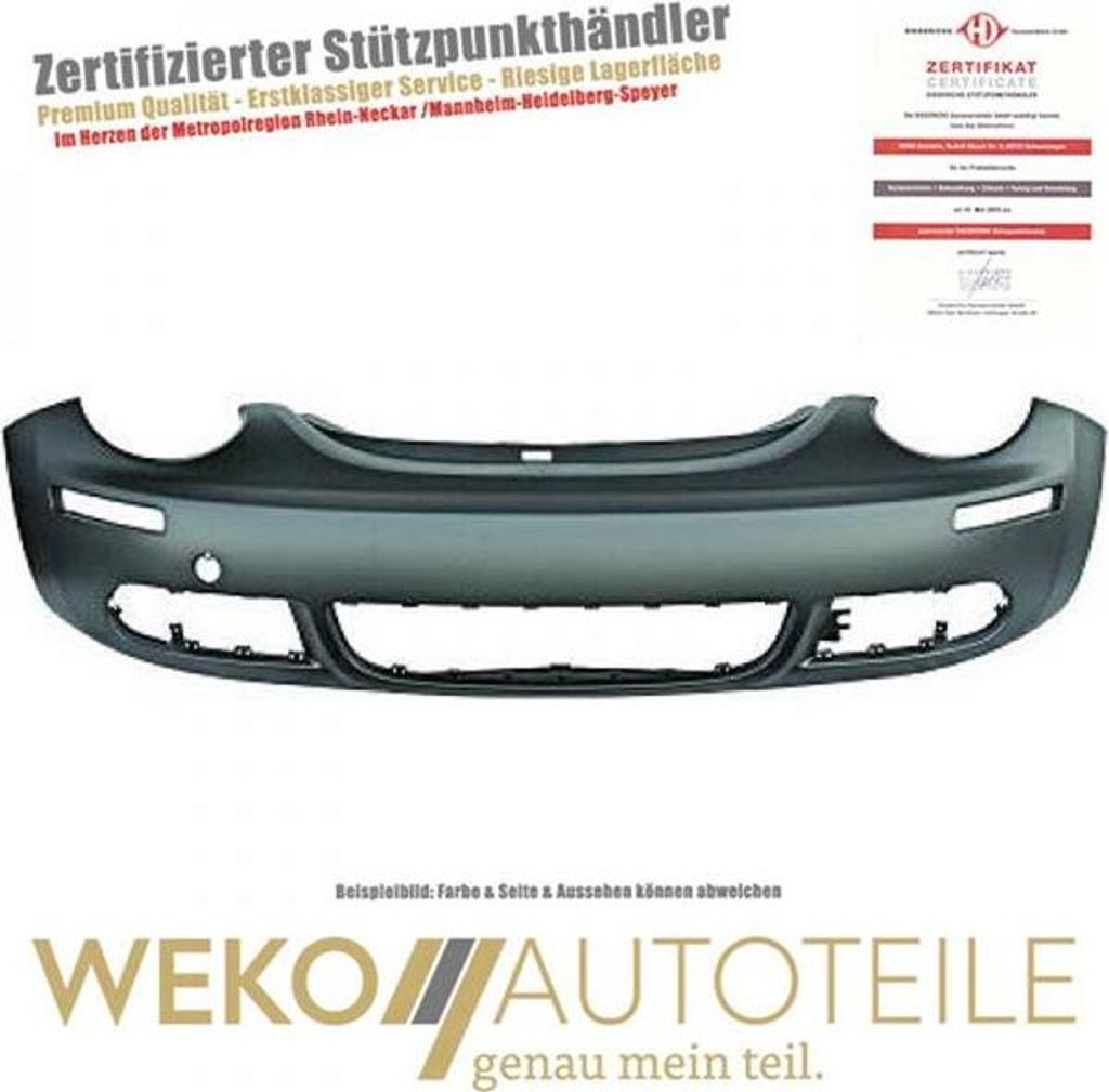 Stoßstange vorne DIEDERICHS 2265150 für VW