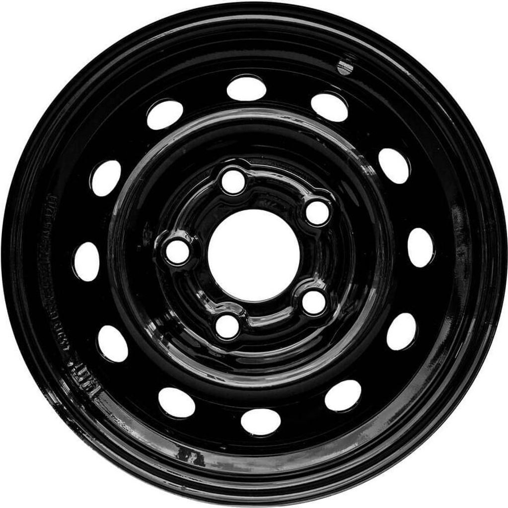 Stahlfelge für UNITRAILER-Anhänger, schwarz, 4,5Jx13"H2 5x112 ET:30