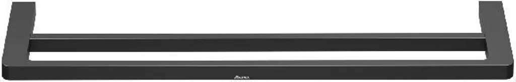 Double barre de serviette noir mat RAVAK 10° TD 320.20 fixation murale - 2
