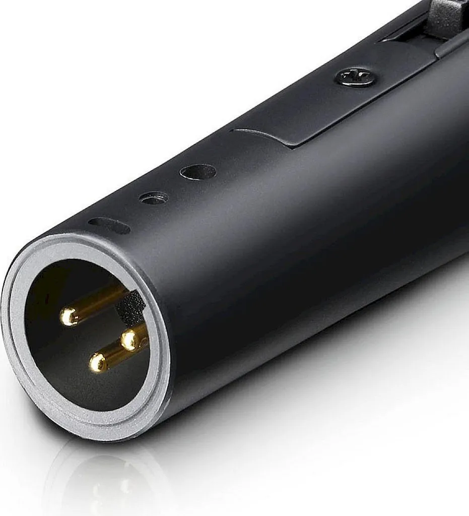 Microphone dynamique filaire LD Systems D 1006 avec bouton on-off