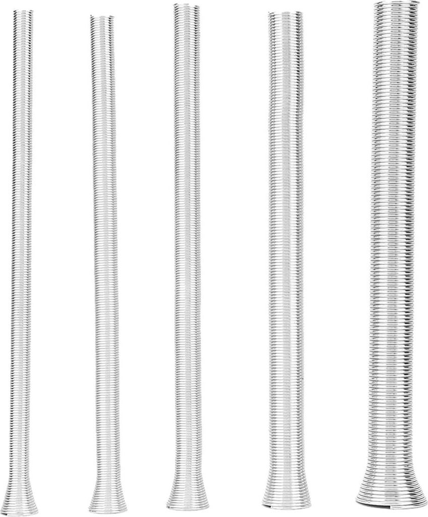 5 Stück 21 cm Superelastische Stahlfederrohrbieger für PVC-Elektrokabel