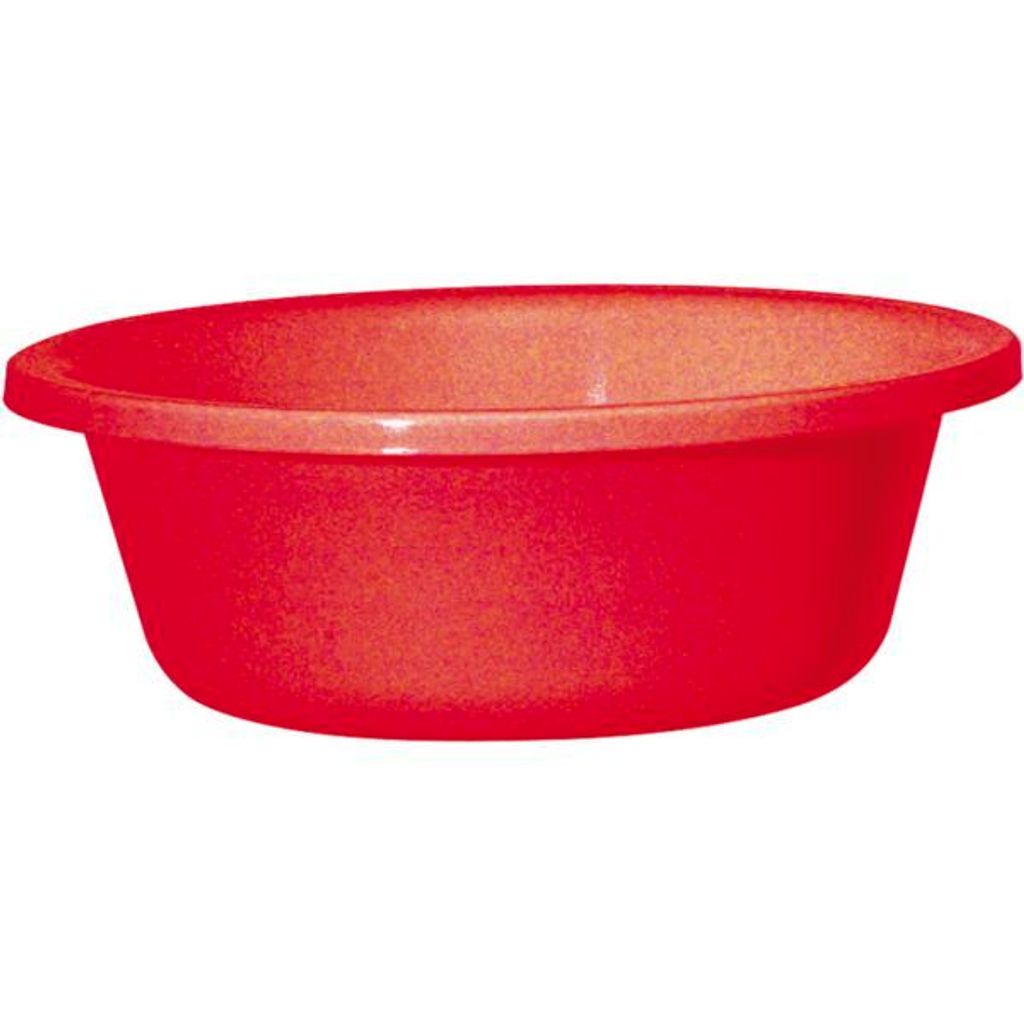 Küchenschüssel Kunststoff, extra stark, rot, ø: 200 mm