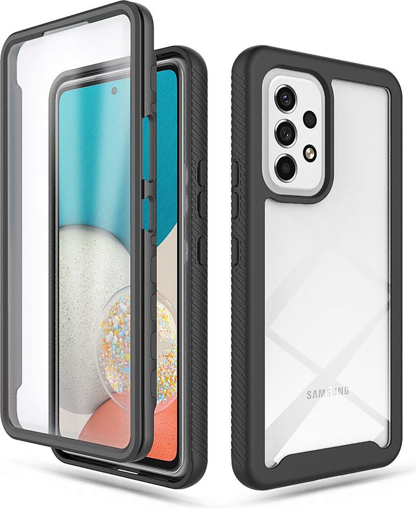 Hülle Samsung Galaxy A73 Schutzhülle - Cazy - Schwarz