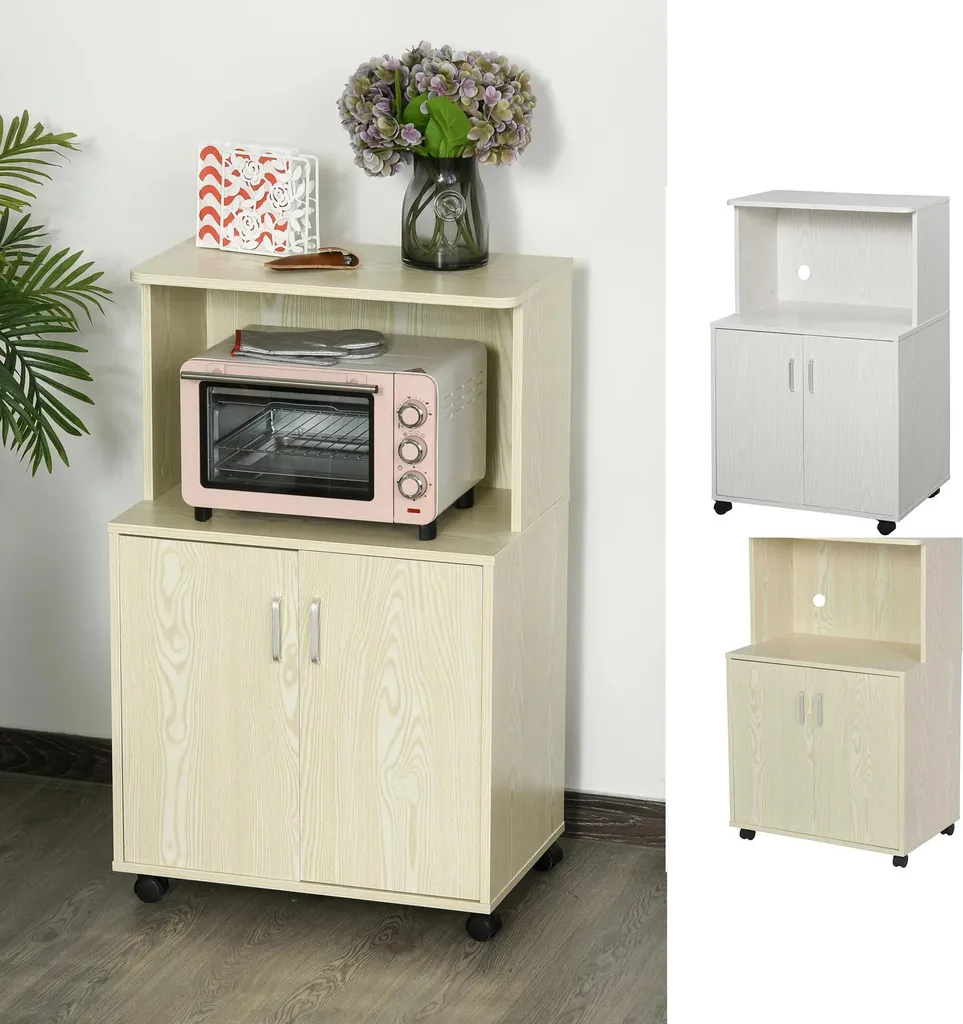 Sideboard Commode à Tablette Ajustable et Volume de Rangement Optimisé