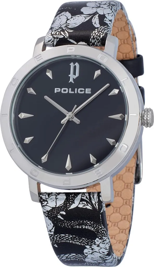 Police Orologio Unisex Quarzo Con Cinturino In Pelle - Modello PL16032MSB.02