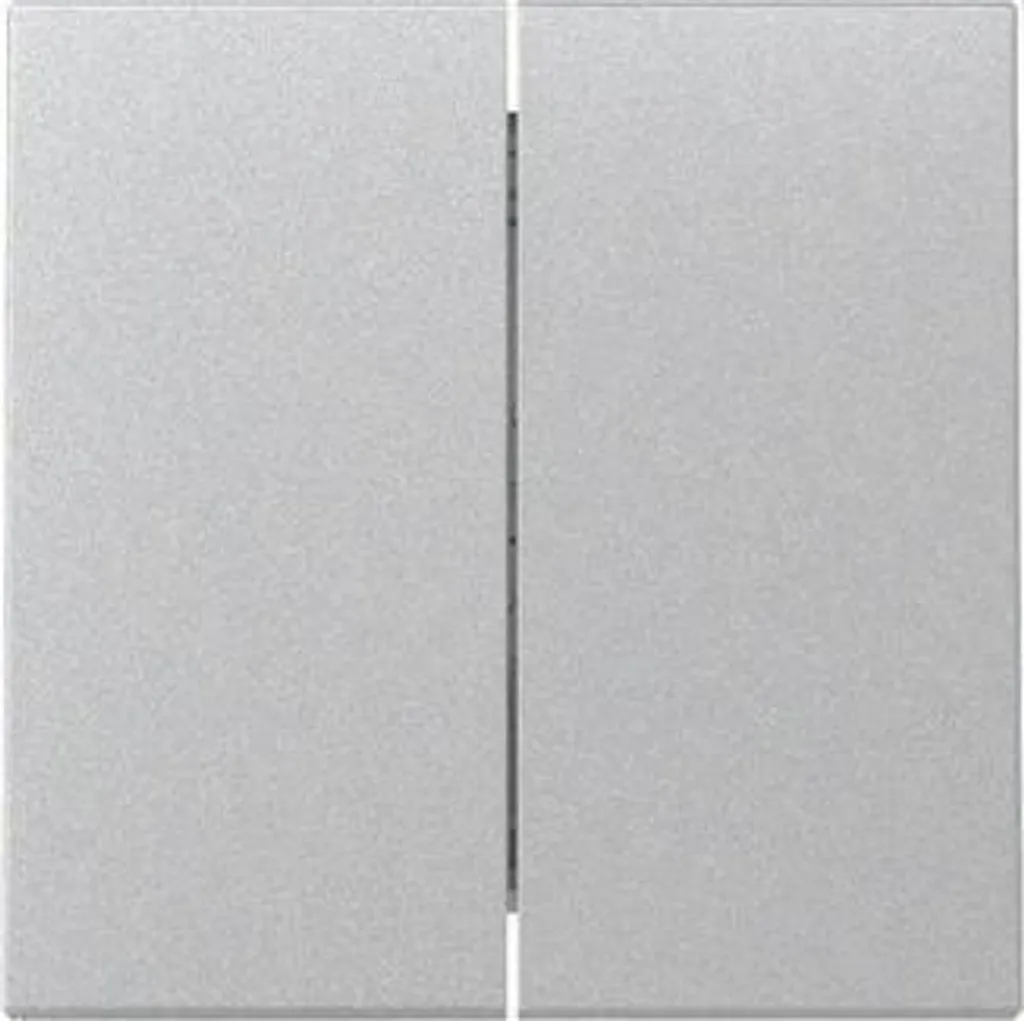 GIRA Bascule 2f Système 55 F Alu 329526 - Interrupteur Double Précis