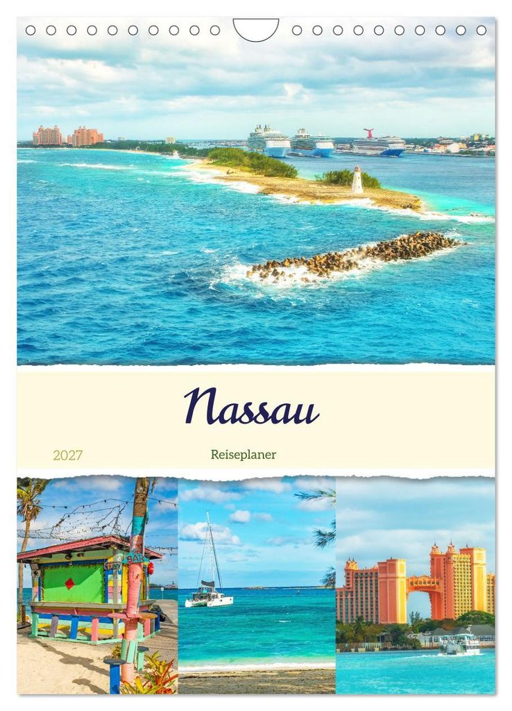 Nassau - Reiseplaner (Wandkalender 2027 DIN A4 hoch), CALVENDO Monatskalender