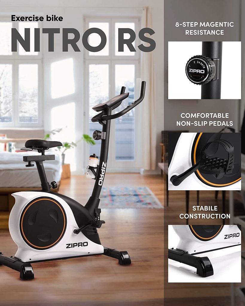 Magnetický trenažér Zipro Nitro RS | LCD displej | 8kg Obrázek produktu 3