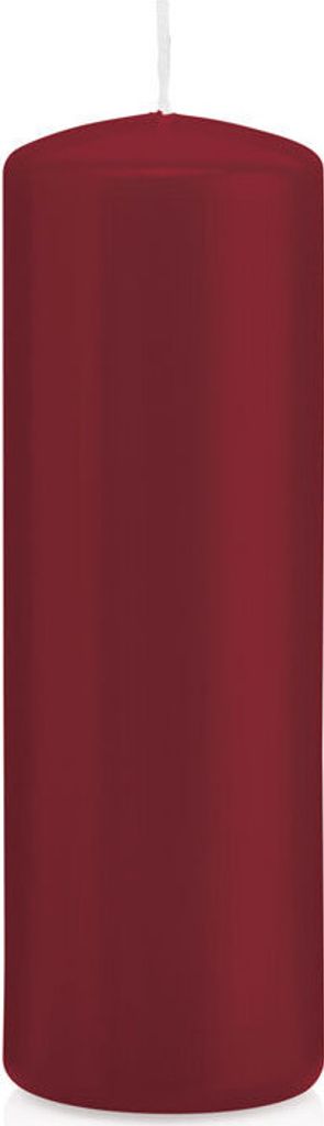 Stumpenkerzen in RAL-Qualität Bordeaux Ø 48 x 150 mm, 24 Stück