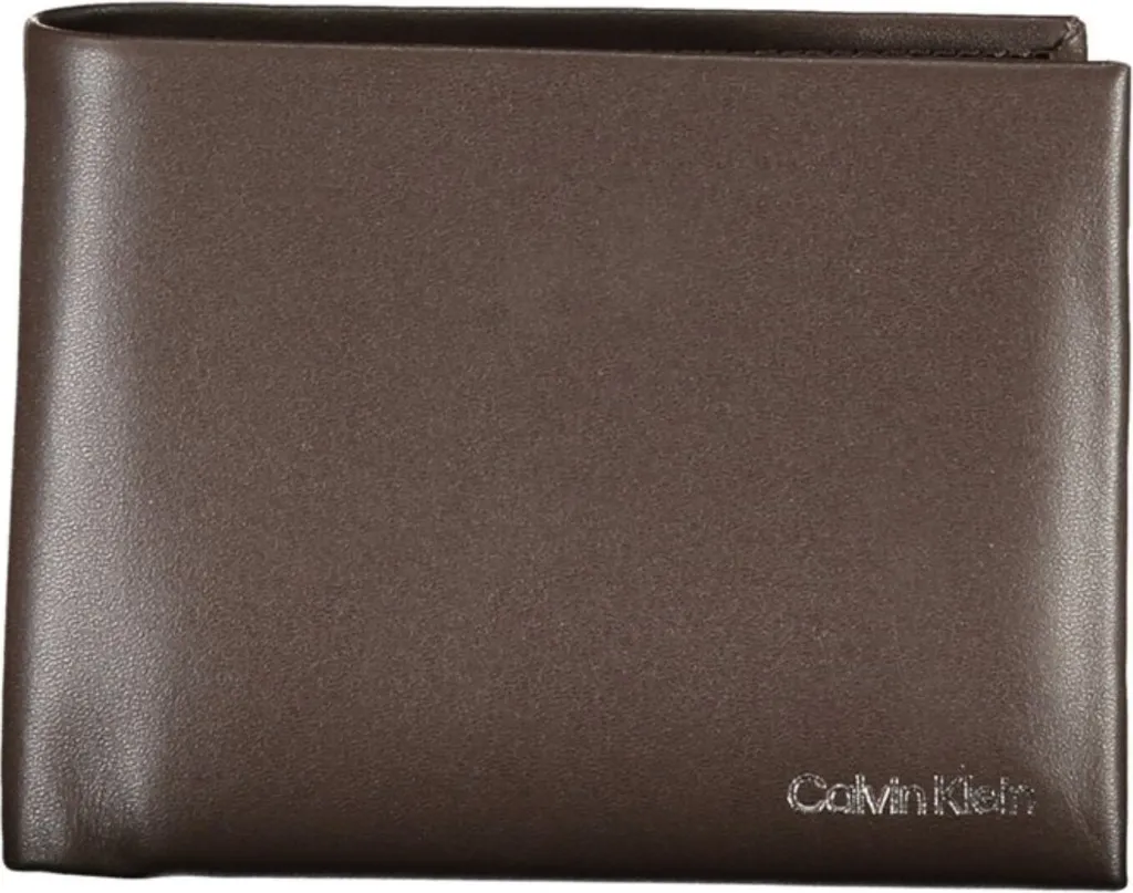 Portefeuille Calvin Klein K50K510600 cuir véritable avec rangements