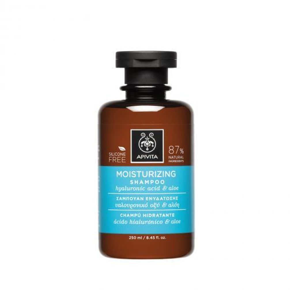 APIVITA Ganzheitliche Haarpflege Feuchtigkeitsshampoo mit Hyaluronsäure & Aloe 250ml