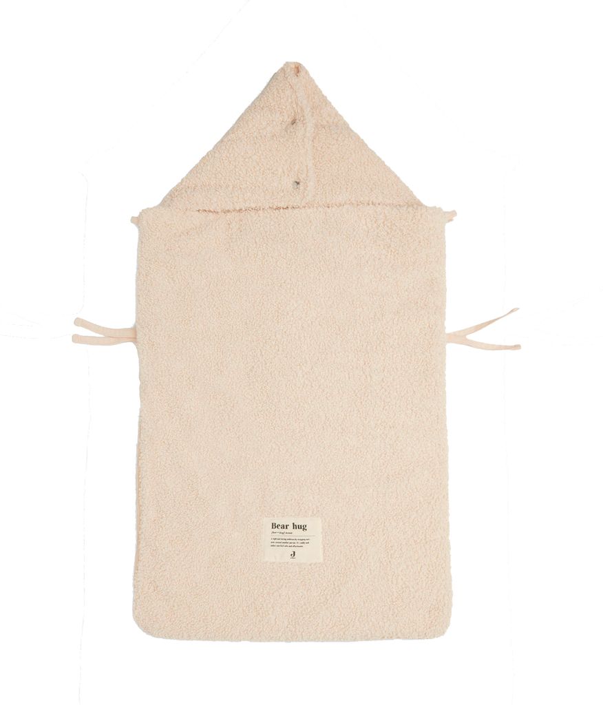 Jollein Fußsack Gruppe 0+ für Babyschale Boucle Naturel Produktbild 