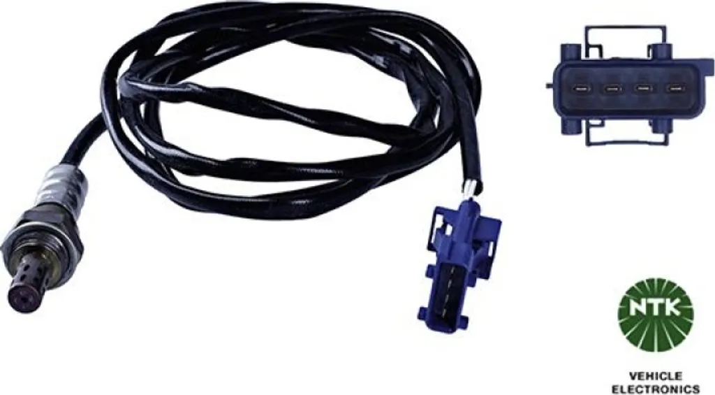 Sonde lambda NGK gauche pour contrôle antipollution et autodiagnostic
